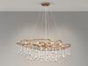 Elstead Lighting QN-LAGUNA-8P QUINTIESSE Kronleuchter Laguna E14 40W Stahl, Gold brüniert; L:40. 6cm H:36. 9cm B:106. 7cm dimmbar höhenverstellbar Bild 3