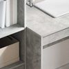 vidaXL Schreibtisch Beton Grau 80 x 50 x 76 cm 869429 Bild 4