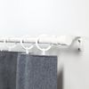Deco-Raum® Deco-Raum Gardinenstange ausziehbar Flexa Weiß-matt Endstück Kappe 16/19mm | Länge: 160-300cm | Material: Metall | Farbe: Weiß-matt Bild 4