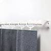 Deco-Raum® Deco-Raum Gardinenstange ausziehbar Flexa Weiß-matt Endstück Kappe 16/19mm | Länge: 160-300cm | Material: Metall | Farbe: Weiß-matt Bild 5