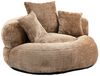HAUSS SPOLE Sitzsack Sitzsack Relaxsessel Posterstuhl, Extrabreit Lazy Sofa mit 3 Kissen (Lazy Sofa Chenille mit Hohem Rücken & 3 Kissen – Ergonomischer Lounger für Erwachsene & Kinder, Indoor & Outdoor, Gaming Stuhl für Schlafzimmer, Büro, Wohnzimmer ... Bild 4