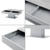 Couchtisch Lünen mit 2 Staufächern Betonoptik Hellgrau [en. casa] Bild 4