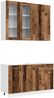 vidaXL Kücheneinheit LYON 4 pcs Altholz Holzwerkstoff 3438369 Bild 2