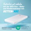 Betten-ABC Mini-Duo – Baby-/Kindermatratze mit Baby- und Kleinkindseite, Bezug waschbar, Größe: 70x160 Bild 2