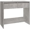 vidaXL Konsolentisch Betongrau 89x41x76,5 cm Holzwerkstoff 809570 Bild 2