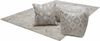 Spark Pouf 110 Grau / Silber 45cm x 45cm Bild 4
