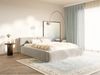 Selsey 'Tilves Slim'Polsterbett 140x200 mit Bettkasten und Lattenrost, Velours, greige Bild 3