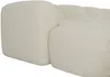 Vente-unique - POGNI Sofa Stoff Weiß - B 166 cm x H 73 cm x L 356 cm Bild 5