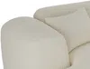 Vente-unique - POGNI Sofa Stoff Weiß - B 166 cm x H 73 cm x L 356 cm Bild 4