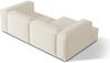 Micadoni Ecksofa Nuria 3-Sitzer Links Boucle Elfenbein Bild 4