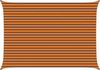 vidaXL Sonnensegel Orange und Braun 5 x 3,5 m 100 % Polyester Oxford 42031048 Bild 2