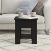 vidaXL Couchtisch Schwarz 40x40x42 cm Holzwerkstoff 810272 Bild 3