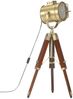 vidaXL Stehleuchte Dreibein Massivholz Mango 69 cm 286107 Bild 2