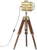 vidaXL Stehleuchte Dreibein Massivholz Mango 69 cm 286107 Bild 4