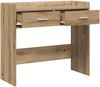 vidaXL Konsolentisch Artisan-Eiche 90 x 35 x 80 cm Holzwerkstoff 8011306 Bild 3
