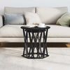vidaXL Couchtisch 2 pcs Schwarz Eichen-Optik Ingenieure Holz und Stahl 868261 Bild 4