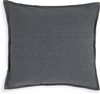 Knit Factory Hope Kissen 50x50 cm Glatt Anthrazit Bild 2