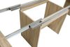 Kulissentisch >DINING TABLES< ausziehbar bis 273cm, Sonoma Eiche Dekor - 140/273x72,8x90cm (BxHxT) Bild 5