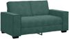 vidaXL 3-tlg. Sofagarnitur mit Kissen Dunkelgrün Samt 3324620 Bild 5