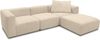 DOMO. collection Ecksofa 800013, Couch in L-Form, rechteckig mit gepolsterte Rückenlehne, Modul-Element, Sofa, Polsterecke, Eckcouch, Polsterganitur 301 x 193 x 69 (BxTxH), beige Bild 2