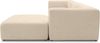 DOMO. collection Ecksofa 800013, Couch in L-Form, rechteckig mit gepolsterte Rückenlehne, Modul-Element, Sofa, Polsterecke, Eckcouch, Polsterganitur 301 x 193 x 69 (BxTxH), beige Bild 3