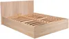 Vente-unique - ELPHEGE Bett Holz, Platte Beige - B 175 cm x H 87,5 cm x L 206,4 cm Bild 3