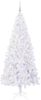 vidaXL Künstlicher Weihnachtsbaum Weiß 210 cm PVC und Stahl 3426669 Bild 3