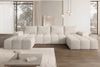 PROMETO Möbel Ecksofa Couch U-Form, Sofa U-Form Teddy-Bouclé, Web oder Cord-Stoff Cento Bild 2