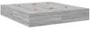 vidaXL Aufbewahrungsbettgestell Graues Sonoma 200 x 200 cm 3335362 Bild 5