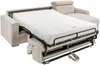 Vente-unique - VIZIR Sofa SamtStoff Beige - B 223 cm94 cm x H 110 cm95 cm x L 302 cm Bild 5