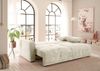 Schlafsofa Bullet von ED Exciting Design – Komfortables Mikrofaser-Sofa mit Nosagfederung Farbe Ivory, Bettkasten und Liftbeschlag Bild 2