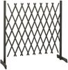 vidaXL Garten-Rankzaun Grau 180x100 cm Massivholz Tanne 314829 Bild 2