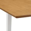vidaXL Ausziehbarer Esstisch Weiß (80-120)x80x74 cm MDF [247625] Bild 5