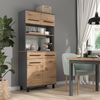 Küchenbuffet Pure Artisan-Eiche/Anthrazit 80.2 x 177 cm Vicco Bild 3