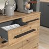 Küchenbuffet Pure Artisan-Eiche/Anthrazit 80.2 x 177 cm Vicco Bild 4