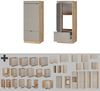 Mikrowellenschrank Fame-Line GrauBeige 60 cm Vicco Bild 5