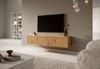 Selsey 'Telire' TV-Hängeboard, Eichenholz-Optik, ca. 30 x 139 x 32 cm Bild 3