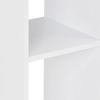 vidaXL Bartisch Weiß 60x60x110 cm 280205 Bild 5