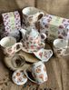 DUO FLORAL Becher 400 ml WILD POPPIES in Metalldose, New Bone China Porzellan Bild 4