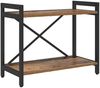 vidaXL Bücherregal Altholz 60 x 30 x 50 cm Holzwerkstoff 868405 Bild 2