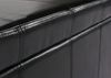 Bank Sitzbank MIT Aufbewahrung Kriens Leder + Kunstleder 112x45x45cm FSC®-zertifiziert ~ schwarz Bild 5