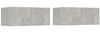 4-tlg. TV-Schrank-Set Betongrau Holzwerkstoff [3114609] Bild 3