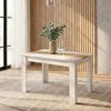 VCM Esstisch Disalo 922232 Weiß / Honig-Eiche H. 75 x B. 115 x T. 80 cm Bild 3