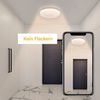 Nettlife LED Deckenleuchte Sternenhimmel Kinderzimmer 15W 21cm 3000K/4000K Weiß Deckenlampe, LED fest integriert, Kinderzimmer Deckenleuchte Bild 2