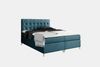 99rooms Sorento Boxspringbett Strukturstoff 160x200 cm Türkis Bild 2