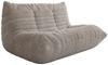 Luxusbetten24 Sofa Designer 2 Sitzer Sofa Calmo, in weichem Cord Bild 1