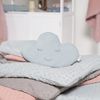 roba Kuschelkissen 'roba Style' für Kinder - Flauschiges Dekokissen in Wolken-Form - Hellblau Bild 2