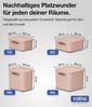 ROTHO Stapelbox 3er-Set Kiste mit Deckel Maloja 25l (Aufbewahrungsset, 3er-Set) Bild 2