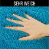 OTTO home Badematte Merida, Badvorleger, Badezimmer Teppich, Höhe 32 mm, rutschhemmend beschichtet, schnell trocknend, strapazierfähig, fußbodenheizungsgeeignet, Kunstfaser, rund, Badteppich, Uni Farben, rechteckig, rund & als 2-tlg. Set erhältlich Bild 4