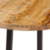 vidaXL Couchtisch 35x35x45 cm Massivholz Mango und Eisen 371970 Bild 5